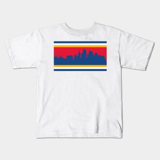 Kansas City Skyline Kids T-Shirt